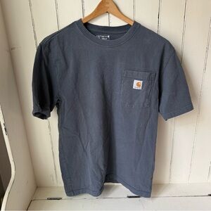 Carhartt Loose Fit Blue Short Sleeve Tee